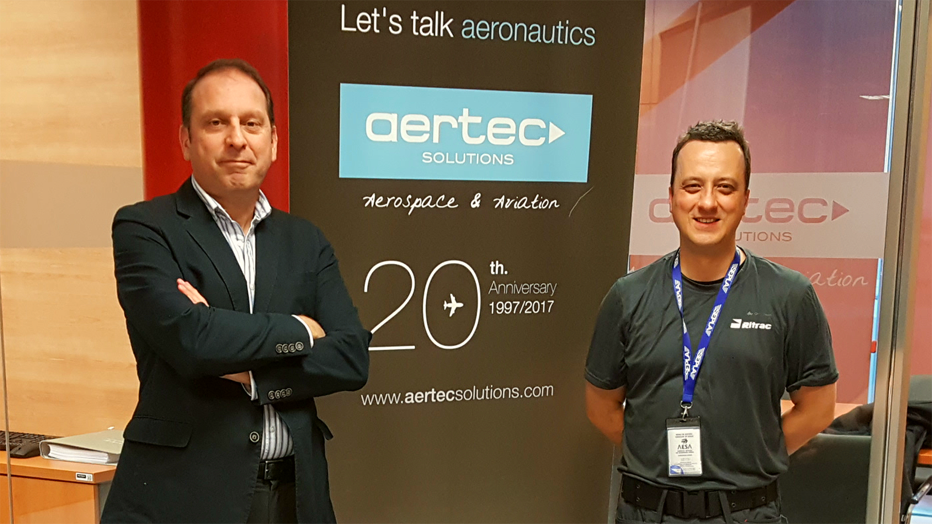 Con Rodrigo Valdivieso, director de Desarrollo de Negocio