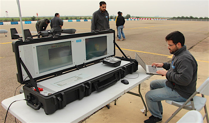 TARSIS 75: Estación de Control en Tierra, o GCS (Ground Control Station)