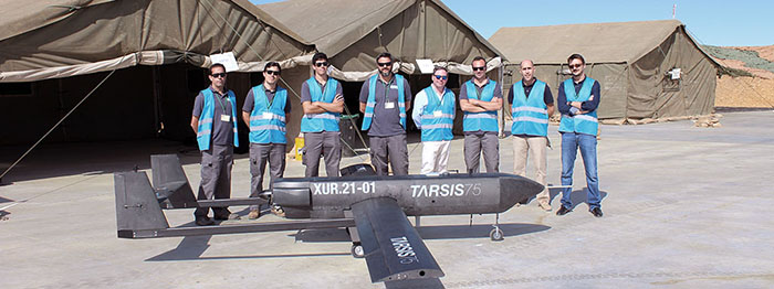 Sistema TARSIS 75 y su tripulación remota