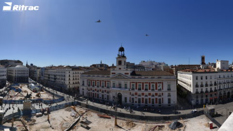 Los drones de RITRAC sobrevuelan MADRID